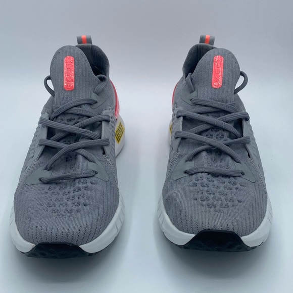 Under Armour HOVR Phantom RN Running Shoes Gray Pink 3022590-001 Size 8.5 Wmns - Picture 3 of 4